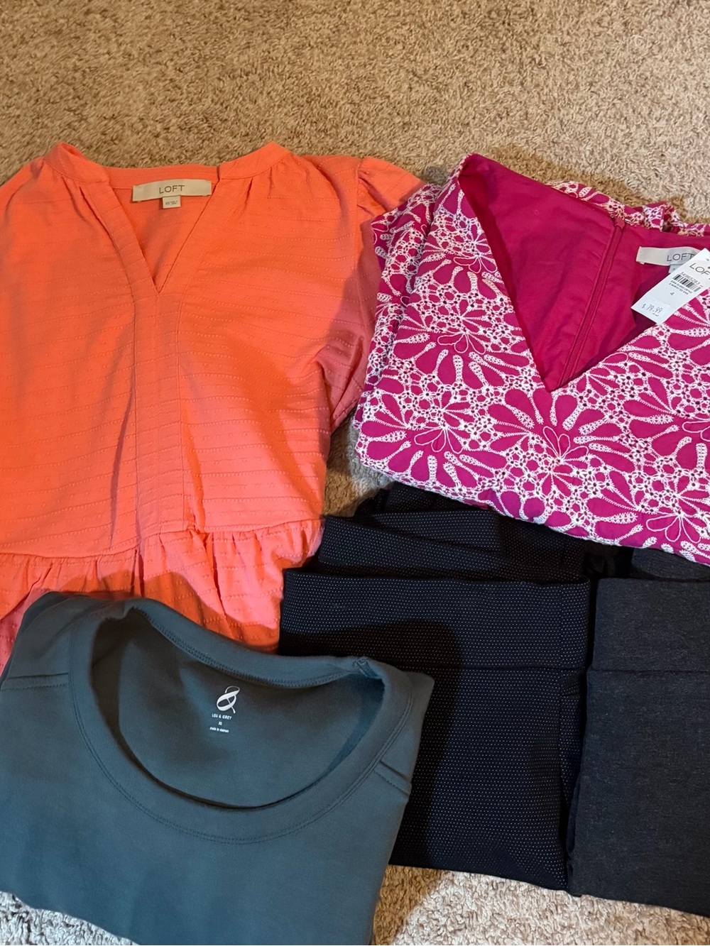 LOFT and lou and grey lot! All new or like new